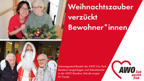 Weihnachtszauber verzückt Bewohner*innen