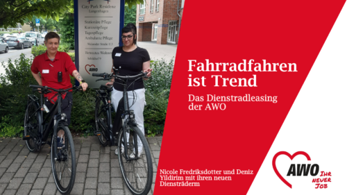 Fahrradfahren ist Trend