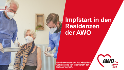 Impfstart in den Pflegeheimen der AWO Region Hannover