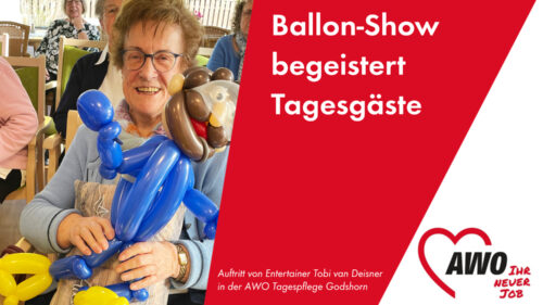 Ballon-Show begeistert Tagesgäste