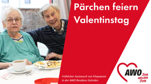 Pärchen feiern Valentinstag