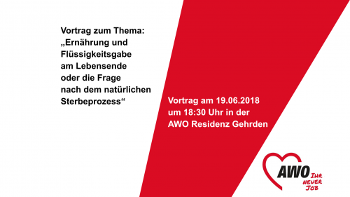 „Ernährung und Flüssigkeitsgabe am Lebensende oder die Frage nach dem natürlichen Sterbeprozess“